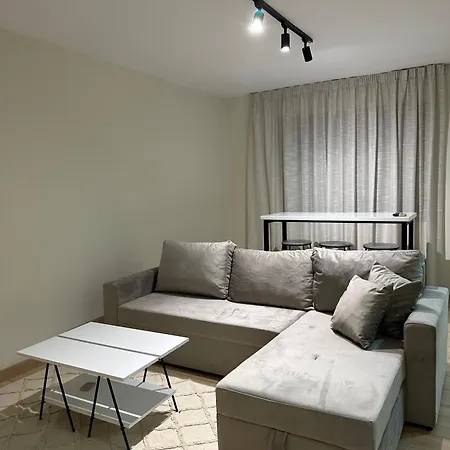 White Apartment, In The Center Of